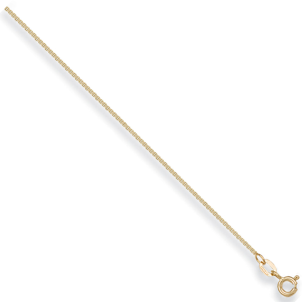 9ct Yellow Gold Box Chain