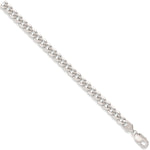 9ct White Gold Curb Chain