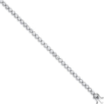 18ct White Gold 7.00ct Diamond Tennis Bracelet