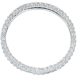 18ct White Gold 1.00ct Diamond Circle Pendant