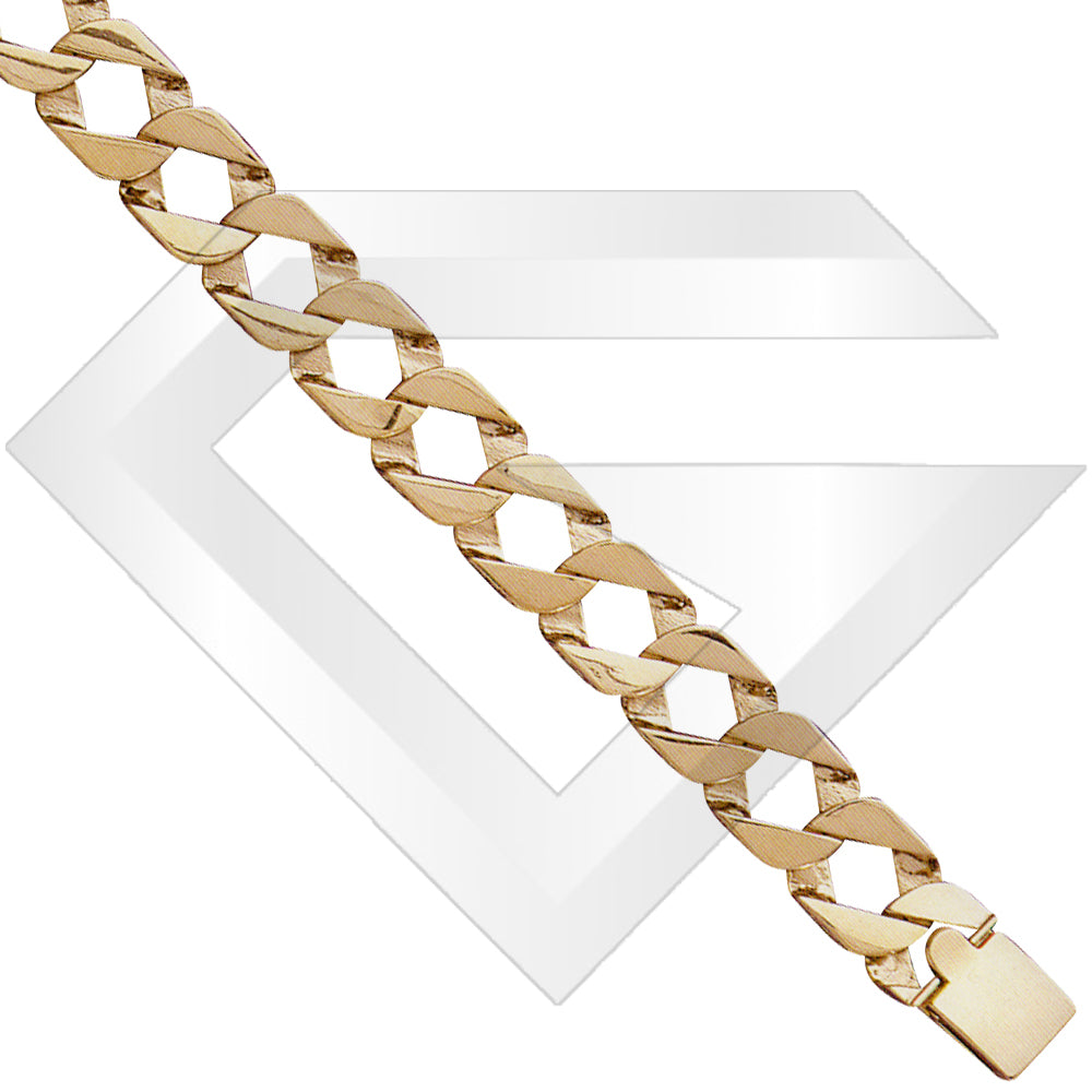 9ct Denmark Gold Chain / Bracelet (Gauge 4)