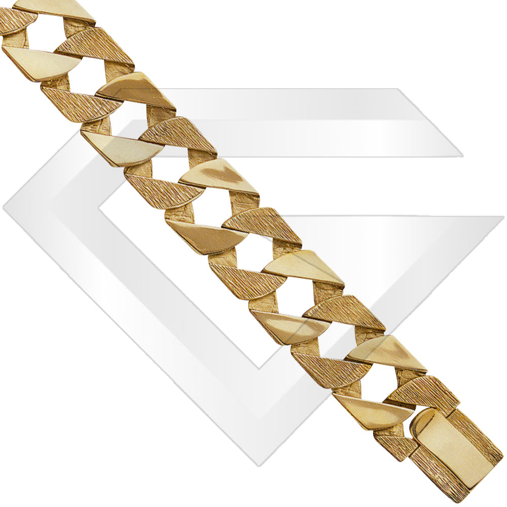 9ct Iceland Gold Chain / Bracelet (Gauge 8)