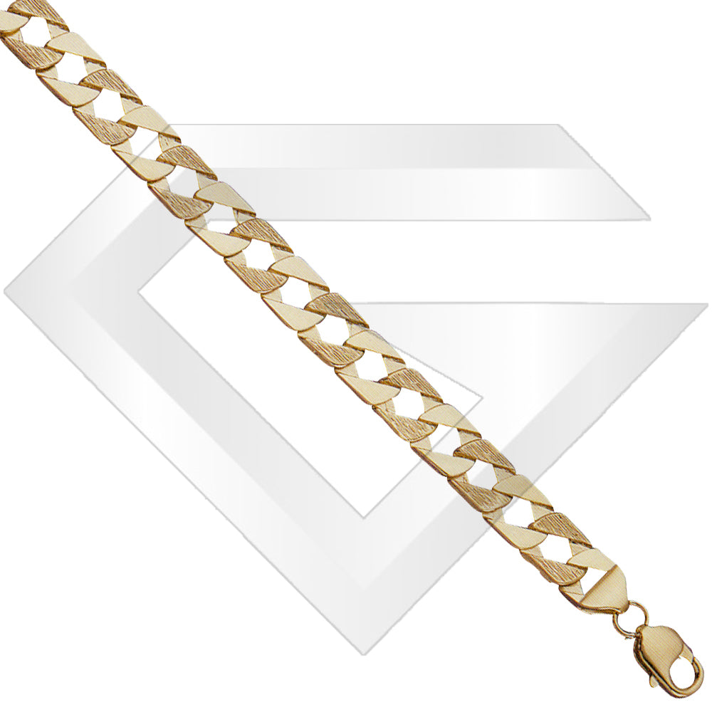 9ct Iceland Gold Chain / Bracelet (Gauge 4)