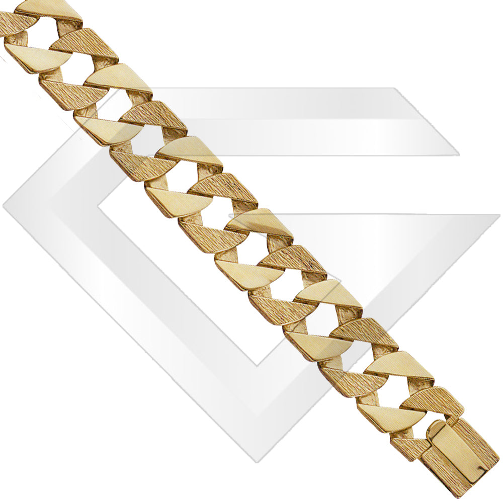 9ct Iceland Gold Chain / Bracelet (Gauge 7)