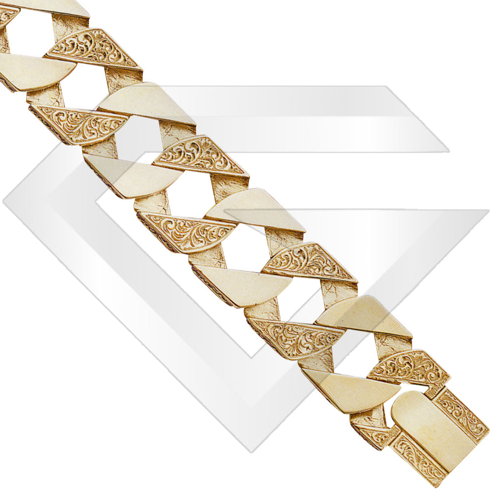 9ct Lima Gold Chain / Bracelet (Gauge 9)