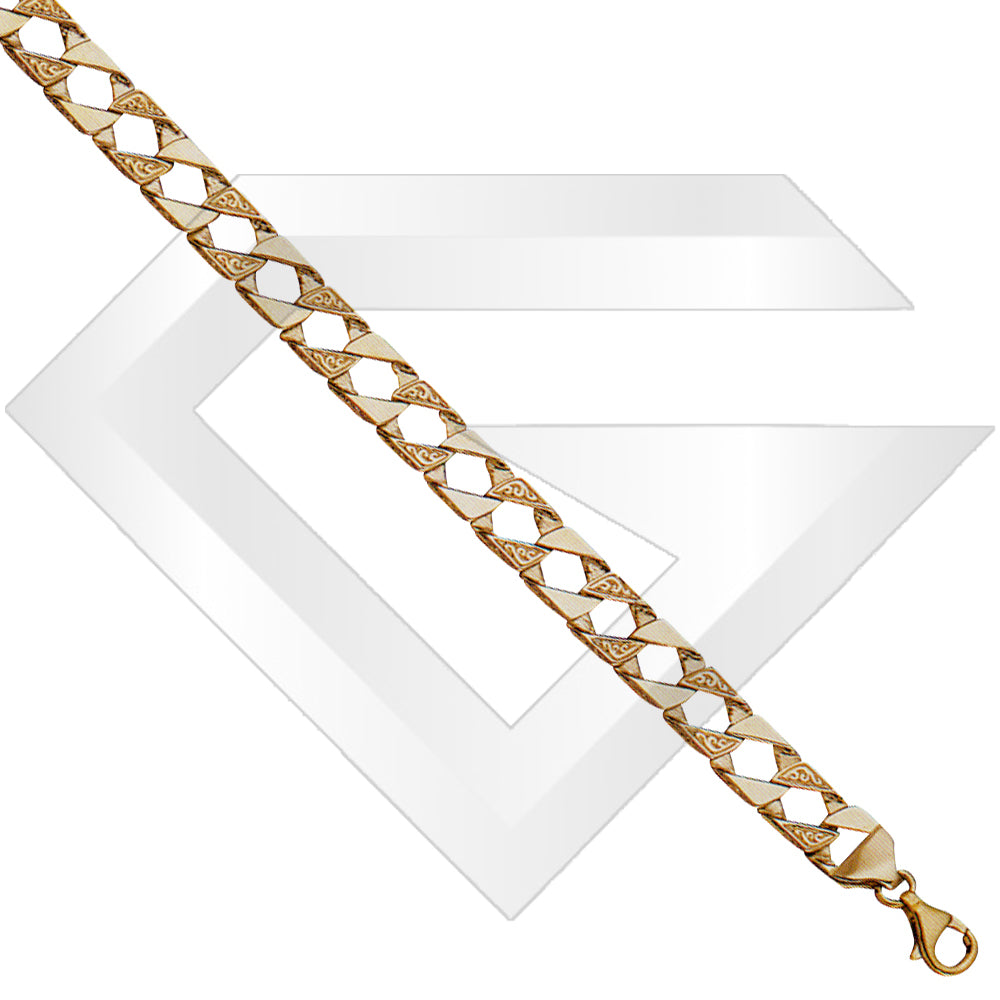 9ct Lima Gold Chain / Bracelet (Gauge 2)