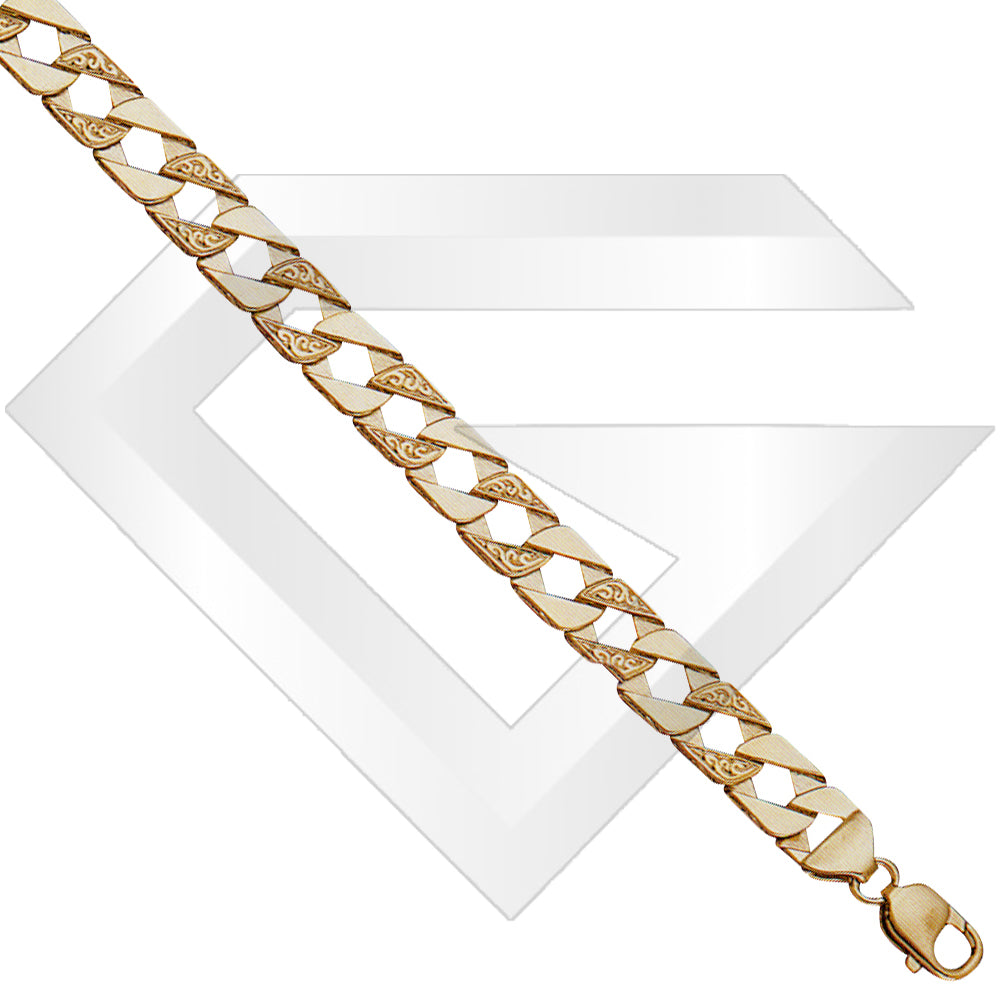 9ct Lima Gold Chain / Bracelet (Gauge 3)