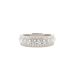 Single Line Round Diamond ring