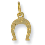 9ct Yellow Gold Horse Shoe Pendant