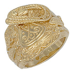 9ct Yellow Gold Saddle Ring