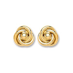 9ct Gold Medium Knot Stud