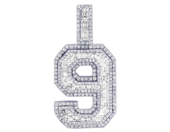 Number "9" Pendant