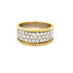 Round Diamond Band Ring