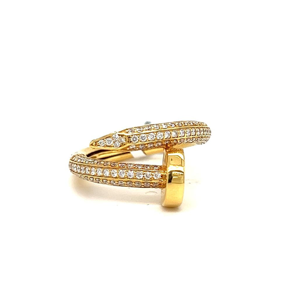 Gold Nail Ring