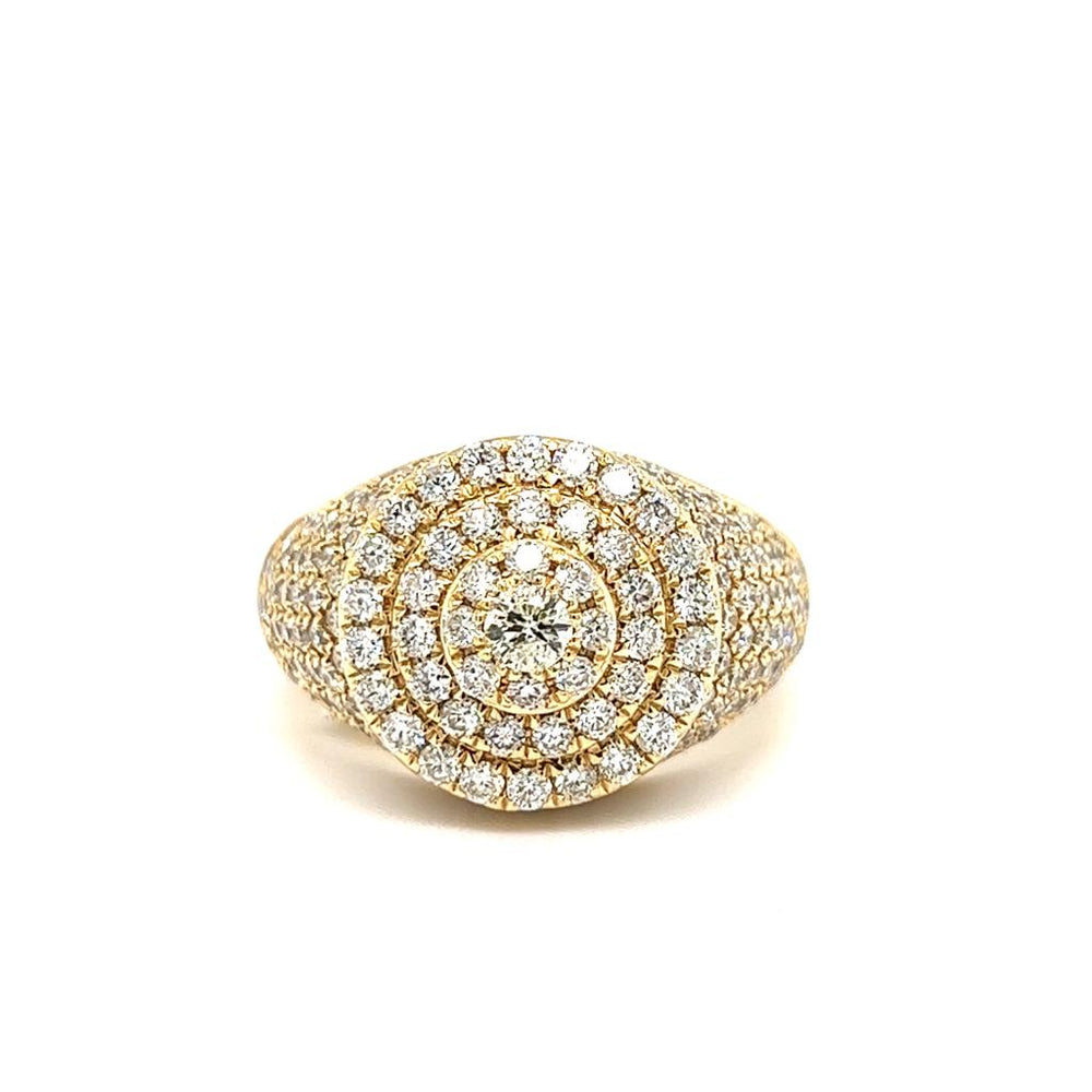 Round Full Diamond Ring