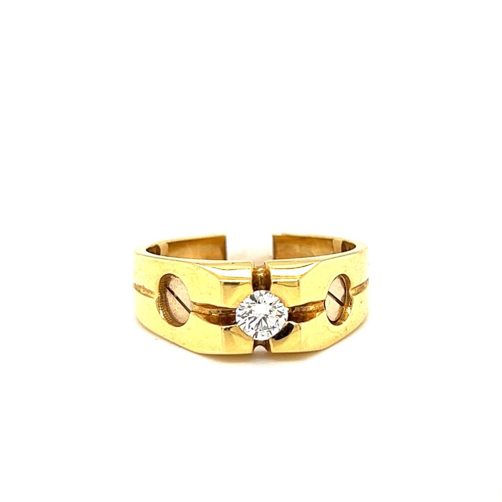 Single Centre Stone Ring