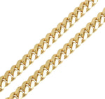 9ct 13mm Cuban Chain / Bracelet (Solid)