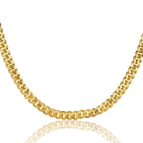 9ct 10mm Cuban Chain / Bracelet (Solid)