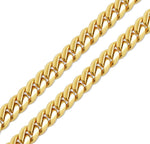 9ct 14mm Cuban Chain / Bracelet (Solid)