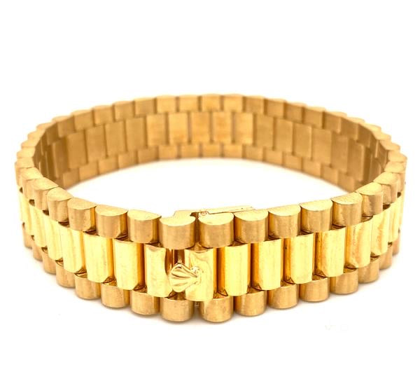 9ct 12mm Italian Rolex Style Bracelet